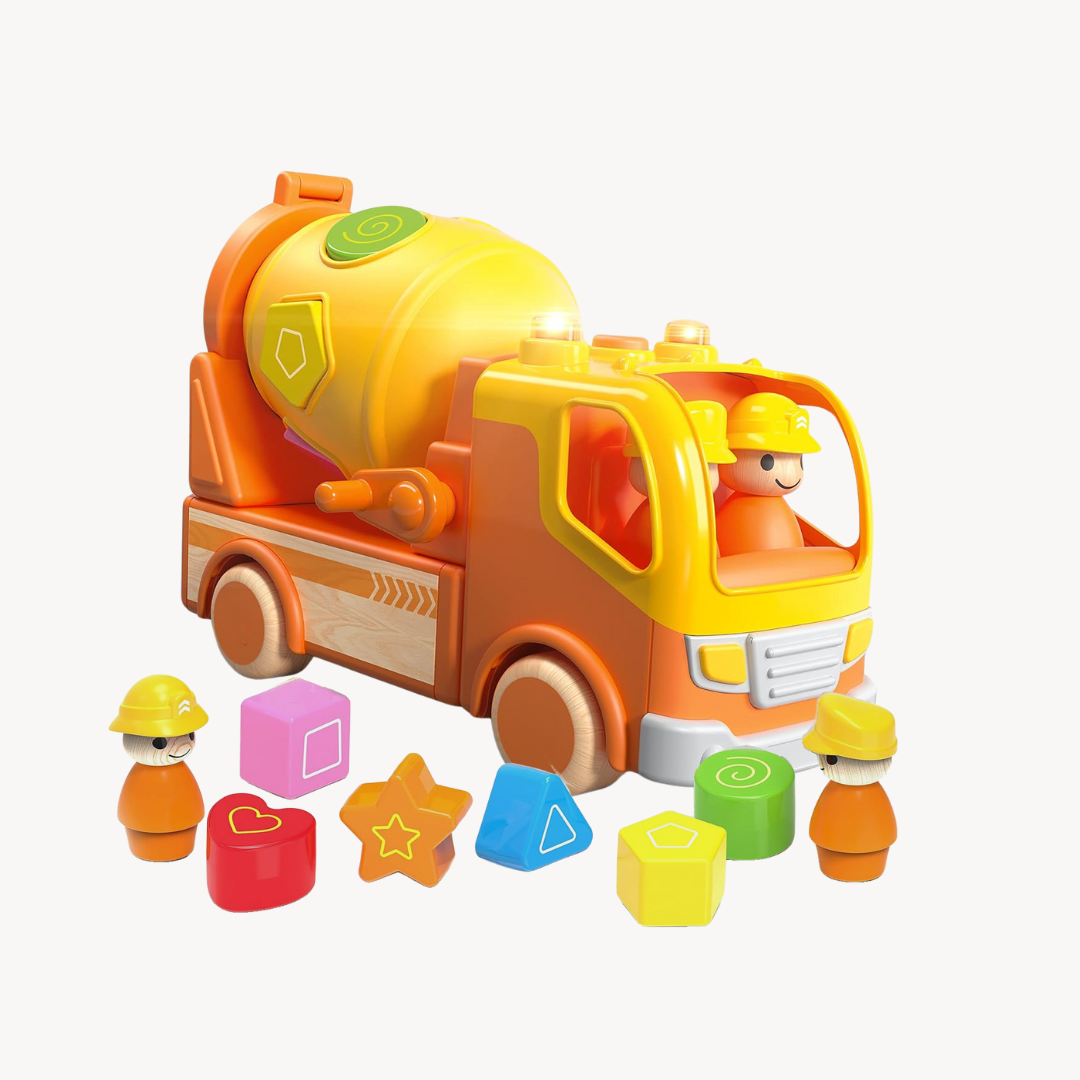 Imagination Express! Wooden Cement Mixer Truck