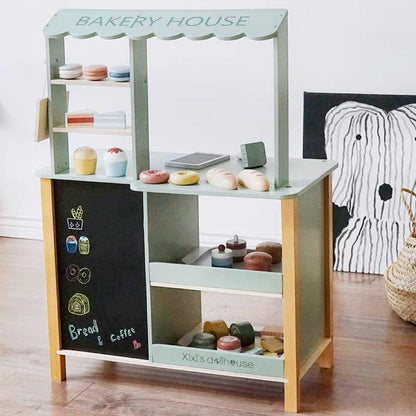 PLAYSET - Wooden Bakery House