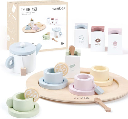 PLAYSET - Wooden Afternoon Tea Party