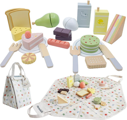 PLAYSET - Wooden Picnic Pack & Play Kit