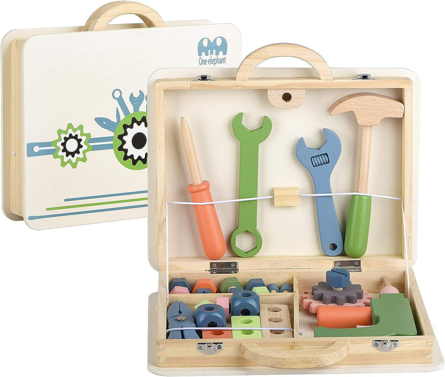 PLAYSET - Wooden Tool Box