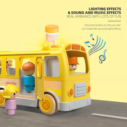 Imagination Express! Wooden School Bus