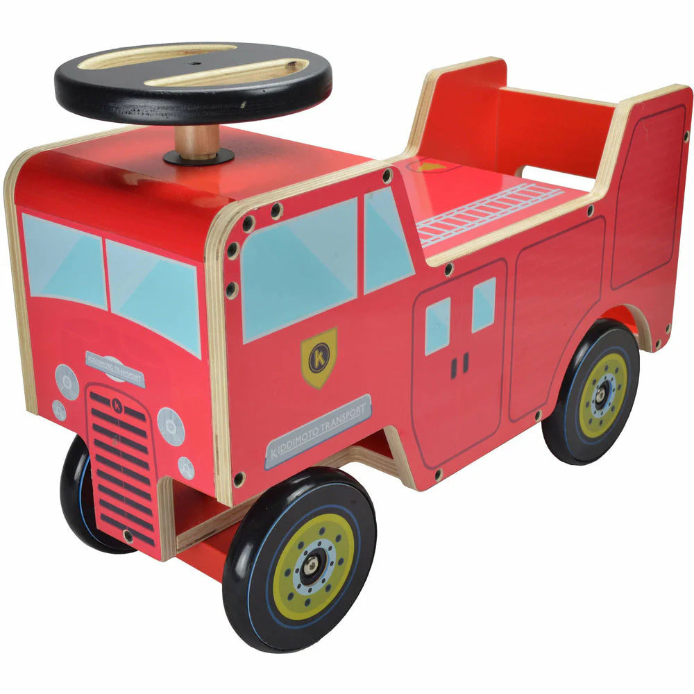 RIDE ON - Wooden Fire Engine