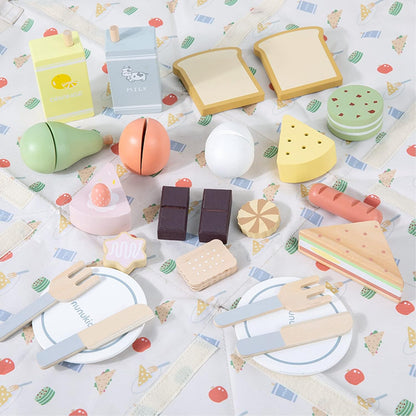 PLAYSET - Wooden Picnic Pack & Play Kit