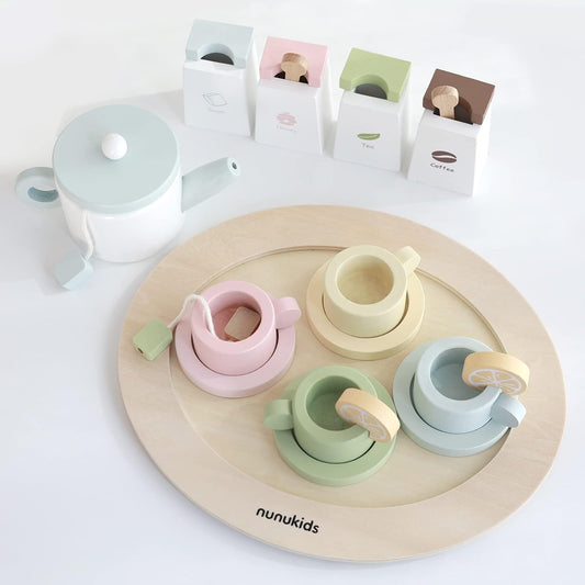 PLAYSET - Wooden Afternoon Tea Party