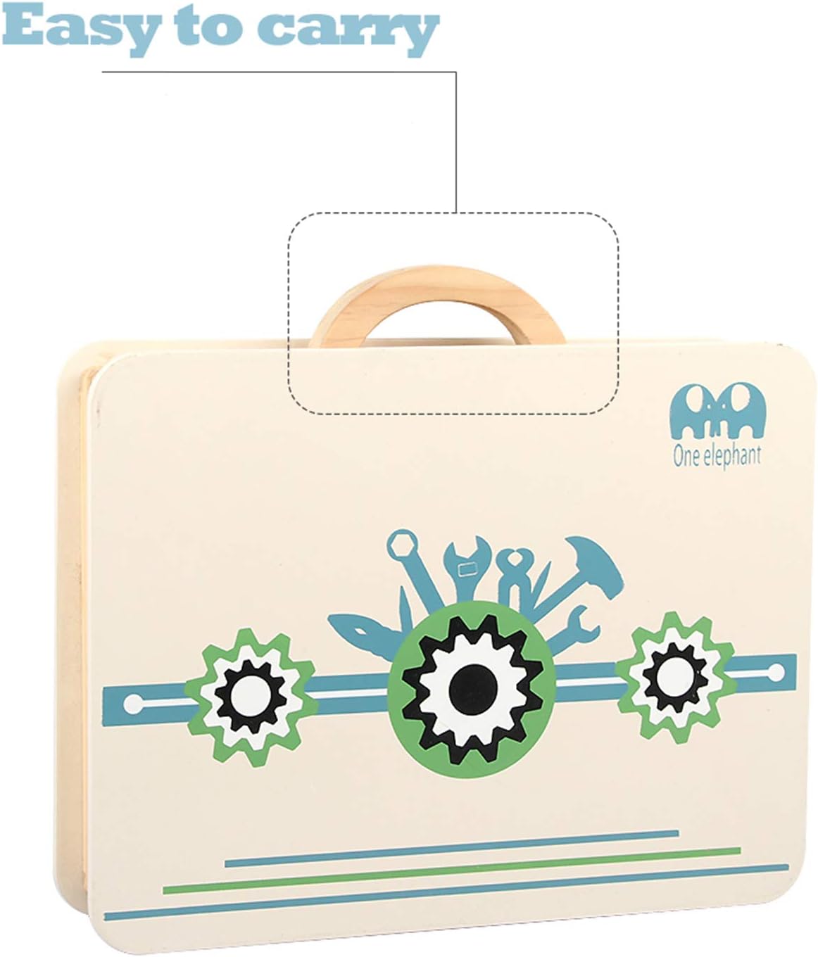 PLAYSET - Wooden Tool Box