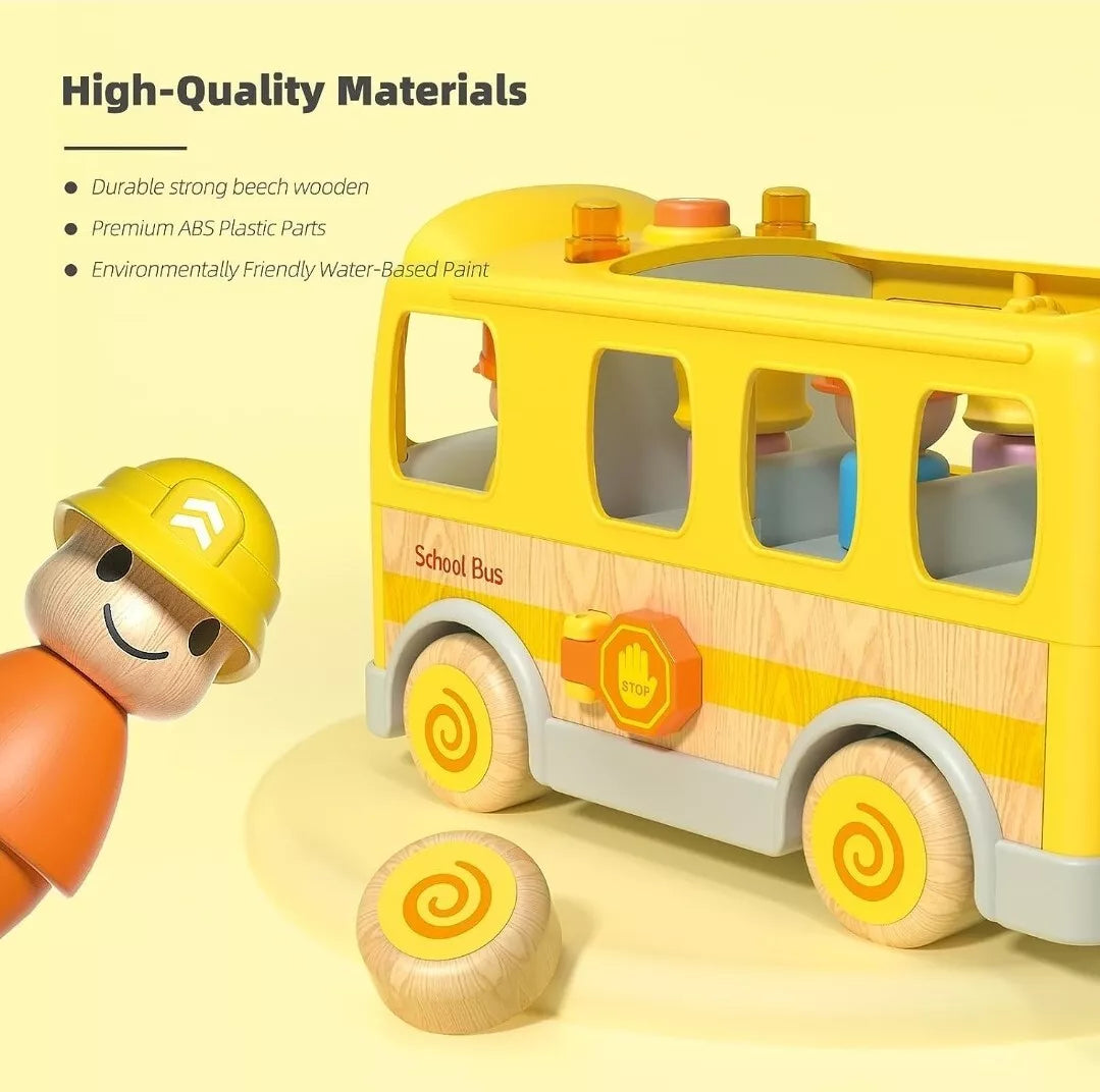 Imagination Express! Wooden School Bus