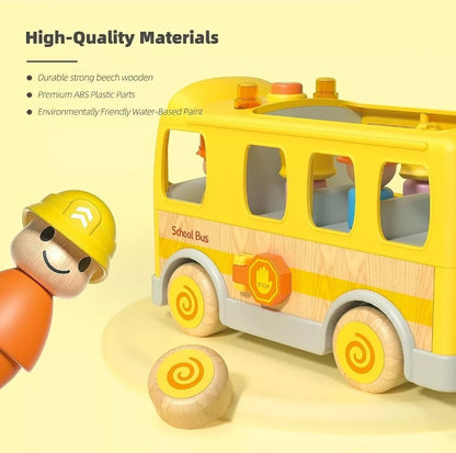Imagination Express! Wooden School Bus