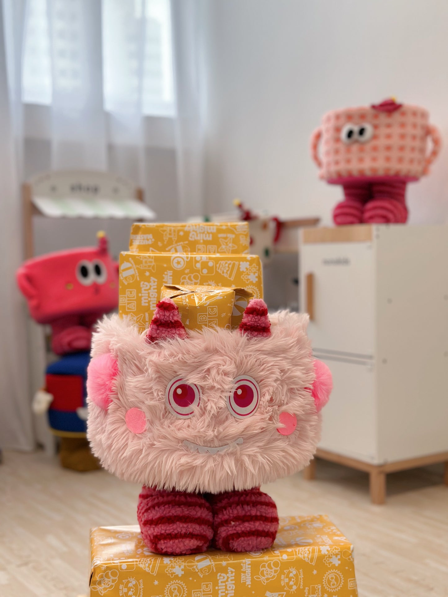Mini Monsters Plush Baskets