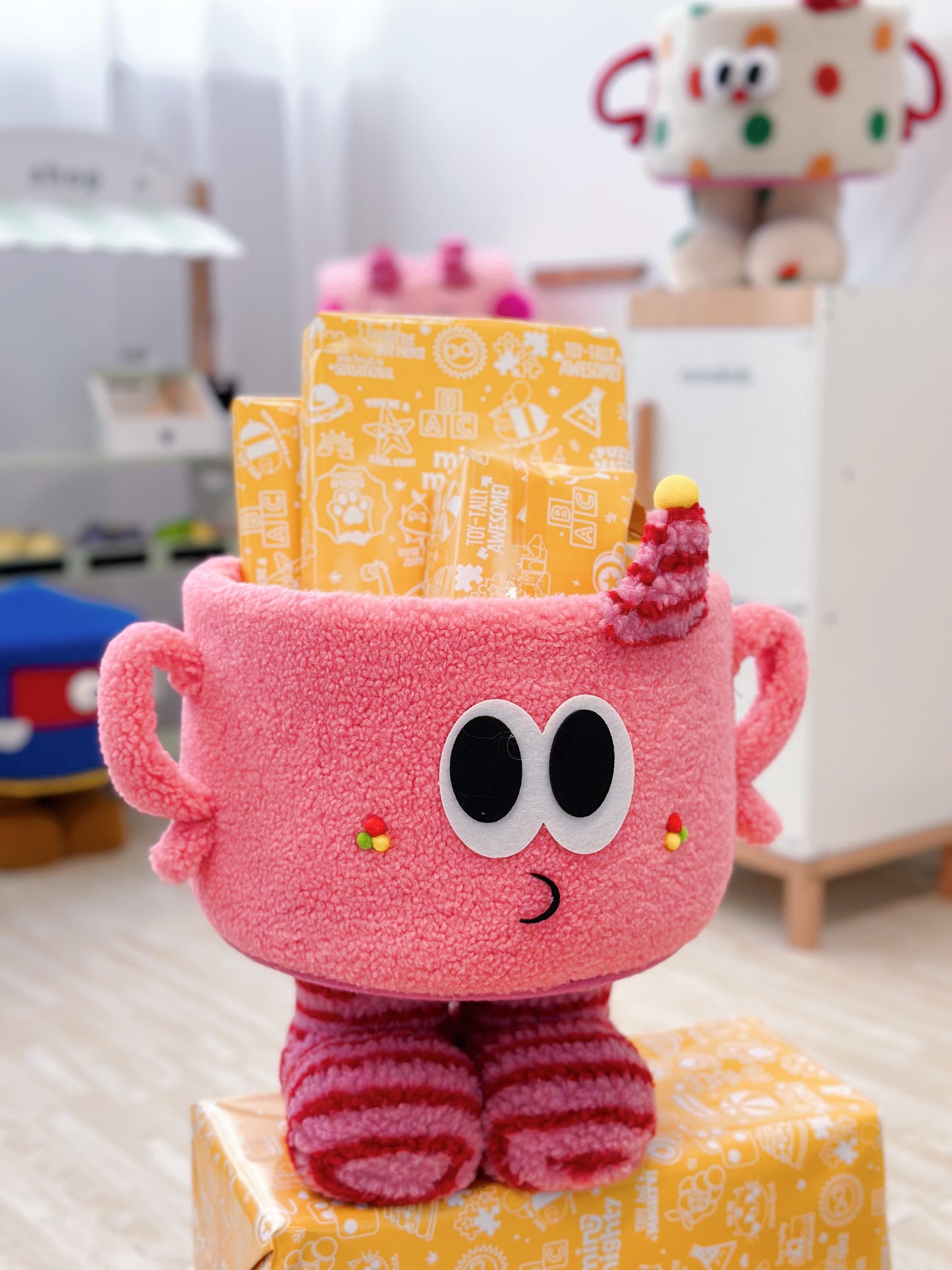 Mini Monsters Plush Baskets
