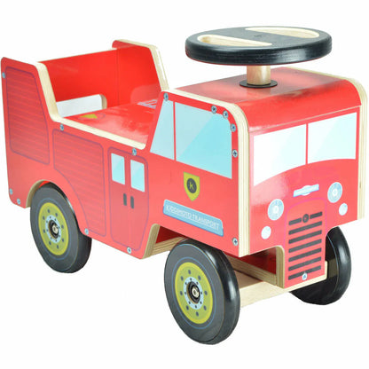 RIDE ON - Wooden Fire Engine