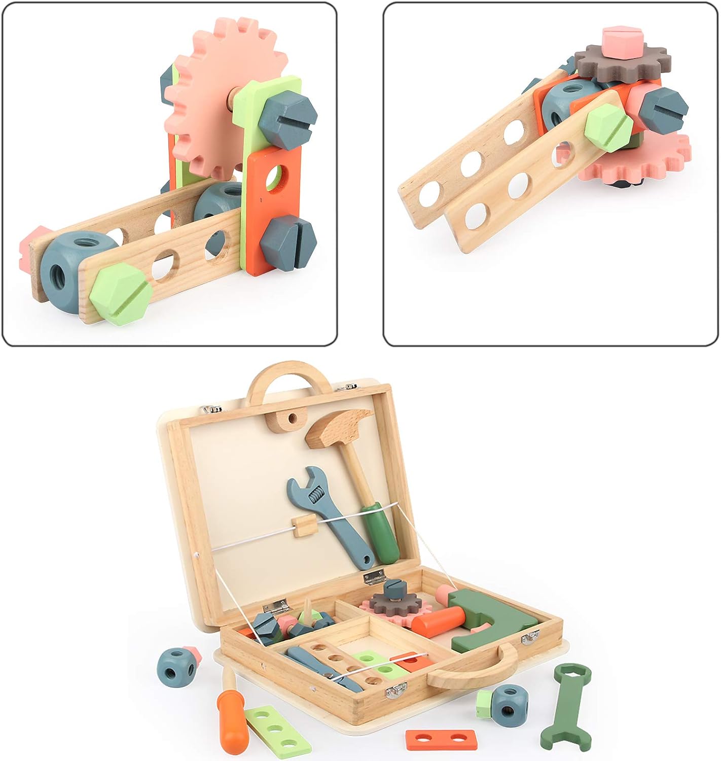 PLAYSET - Wooden Tool Box
