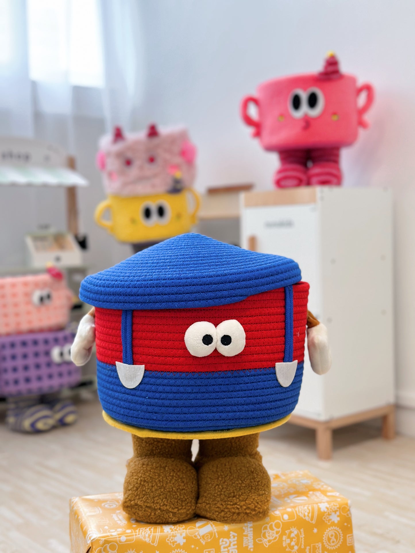 Mini Monsters Plush Baskets