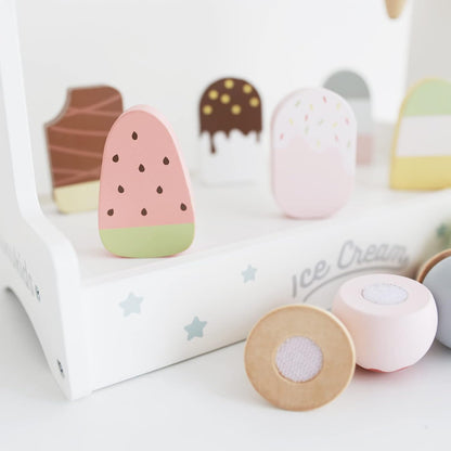 PLAYSET - Wooden Ice Cream Stand