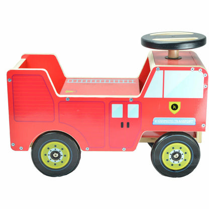 RIDE ON - Wooden Fire Engine