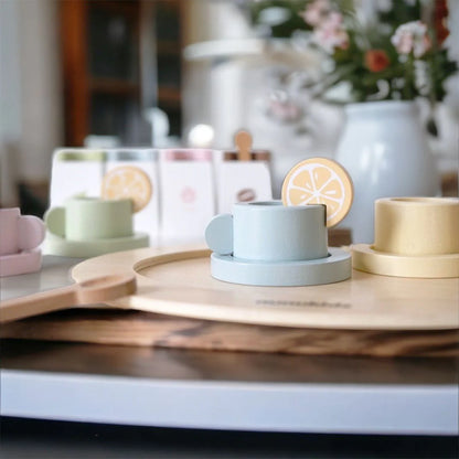 PLAYSET - Wooden High Tea Set