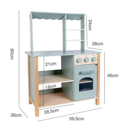 PLAYSET - Wooden Bakery House