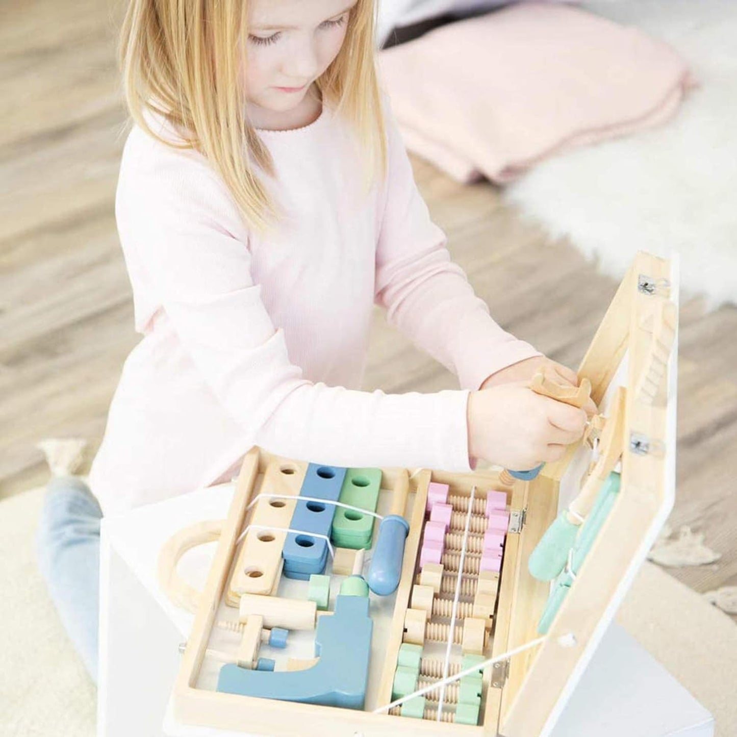 PLAYSET - Wooden Tool Box