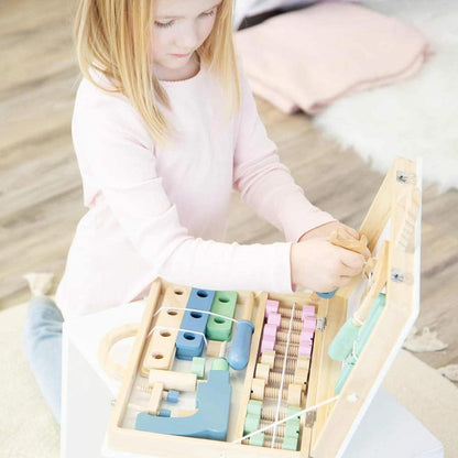 PLAYSET - Wooden Tool Box