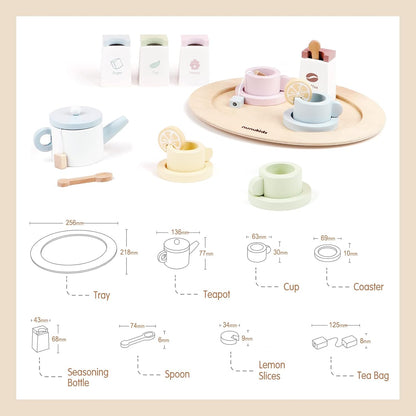 PLAYSET - Wooden Afternoon Tea Party