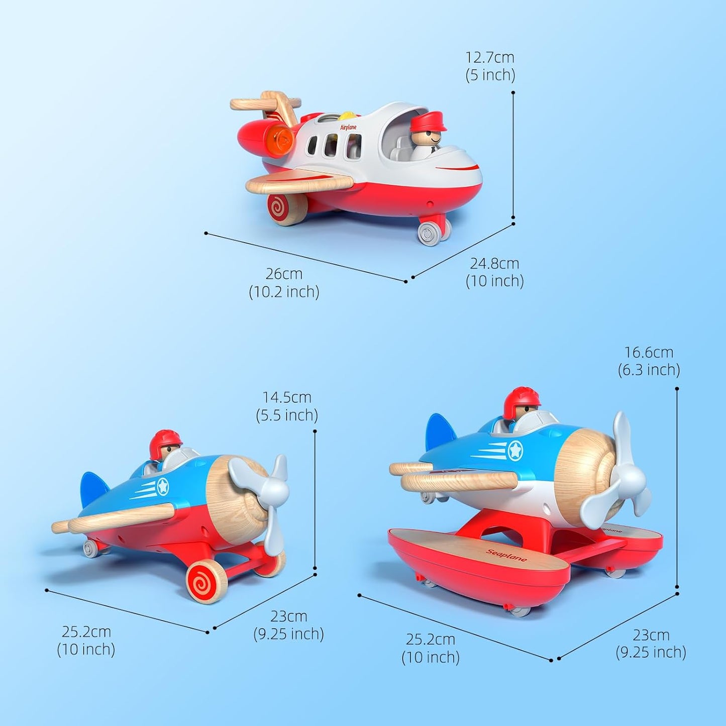 Imagination Express! Wooden Airplane