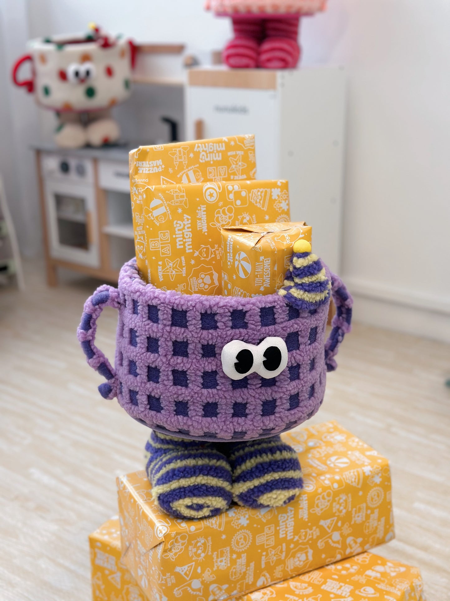 Mini Monsters Plush Baskets