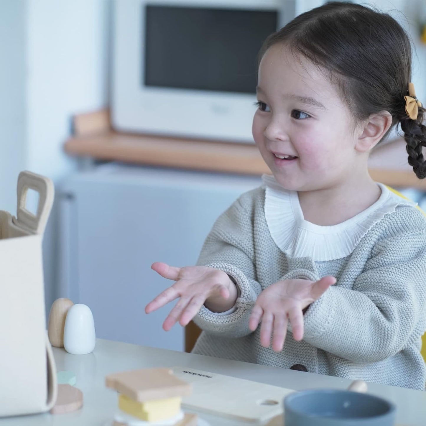 PLAYSET - Wooden Kitchen Play Set