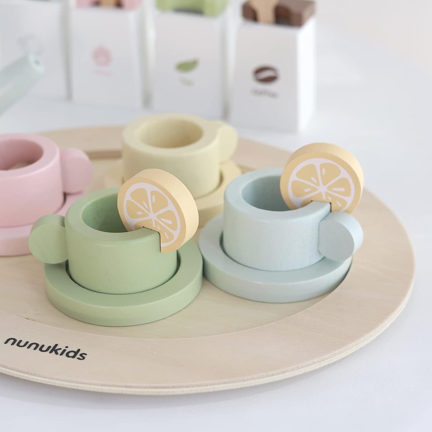 PLAYSET - Wooden Afternoon Tea Party