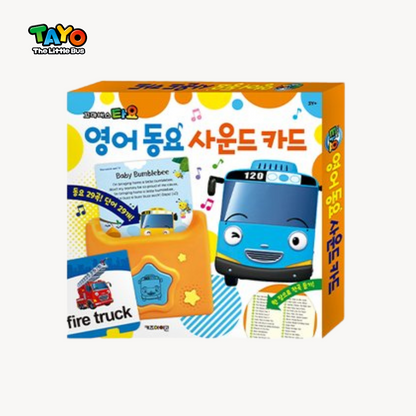 PORORO / TAYO- Learning Nursery Rhyme Sound Cards