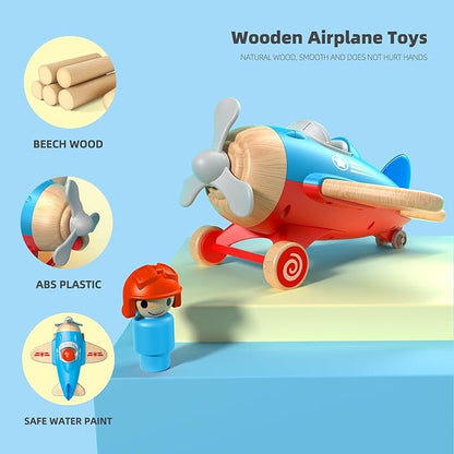 Imagination Express! Wooden Fighter Jet