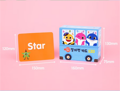 PINKFONG - Baby Shark Reading Flash Cards (120pcs)
