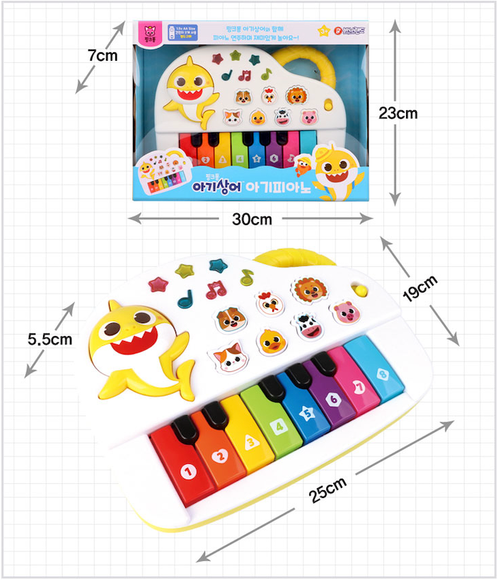 PINKFONG - Baby Shark Mini Piano