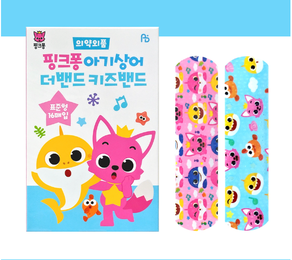 PINKFONG - Character Plasters