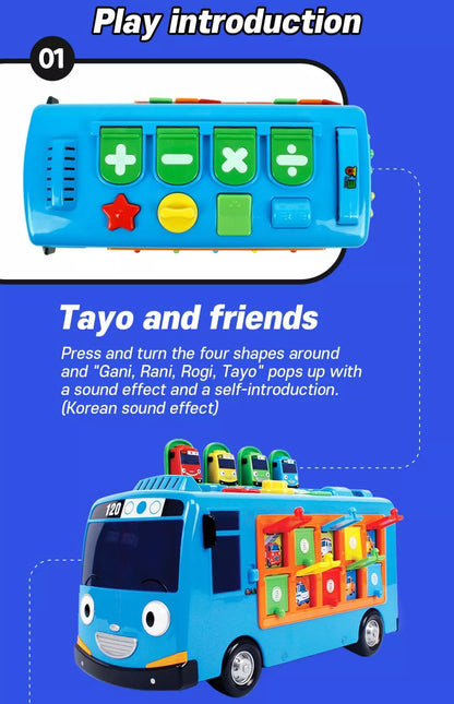 TAYO - Interactive Multi Activity Toy Bus (5 in 1)