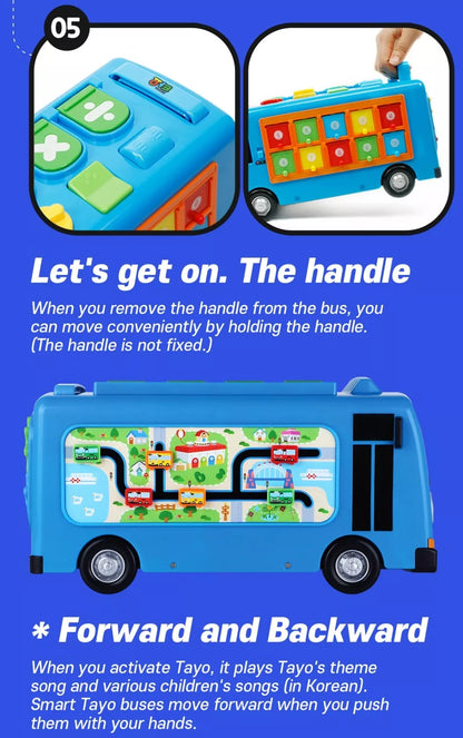 TAYO - Interactive Multi Activity Toy Bus (5 in 1)