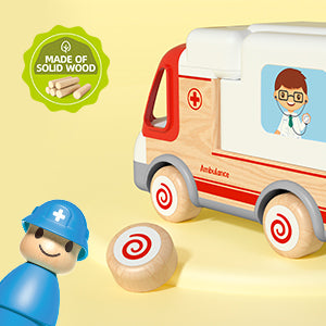 Imagination Express! Wooden Ambulance