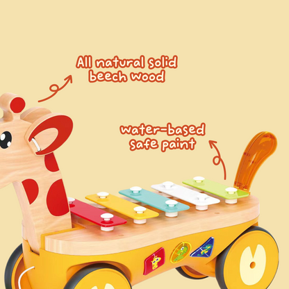 Pull Along Musical Pals - Jazz Giraffe