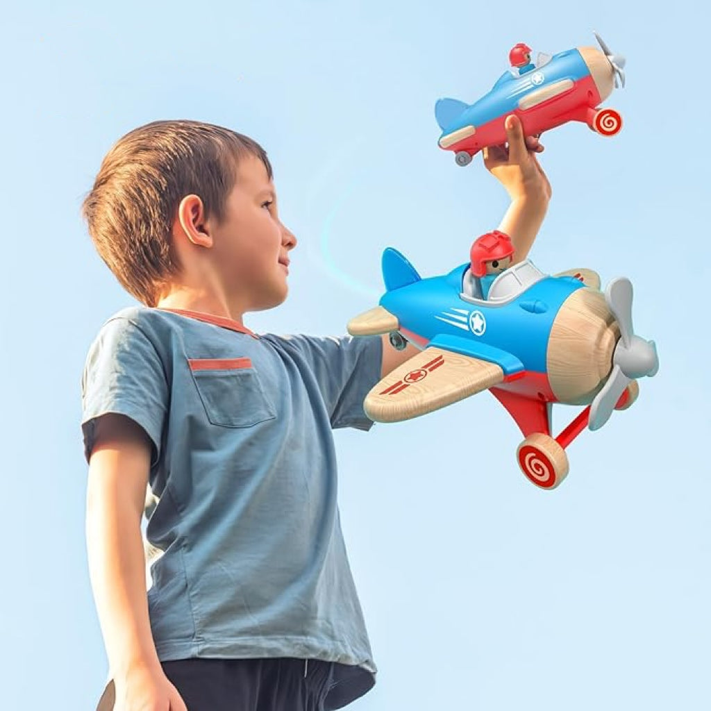Imagination Express! Wooden Fighter Jet
