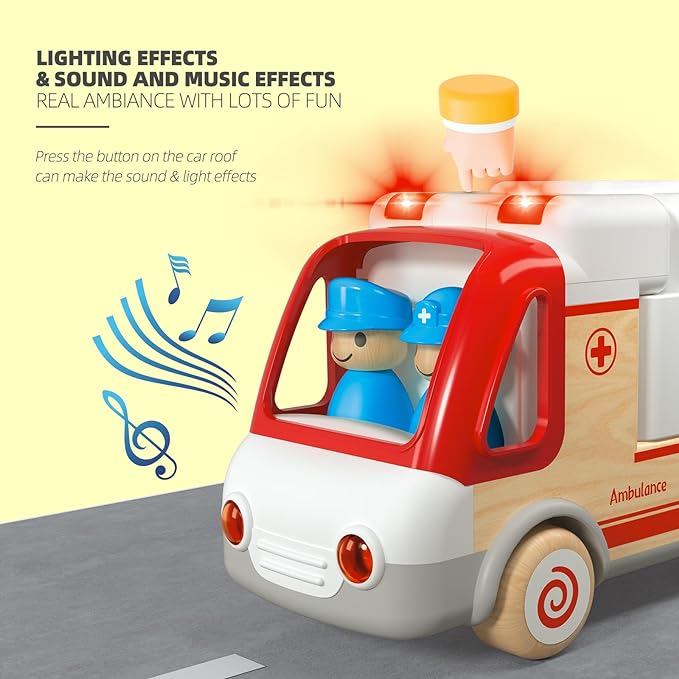 Imagination Express! Wooden Ambulance
