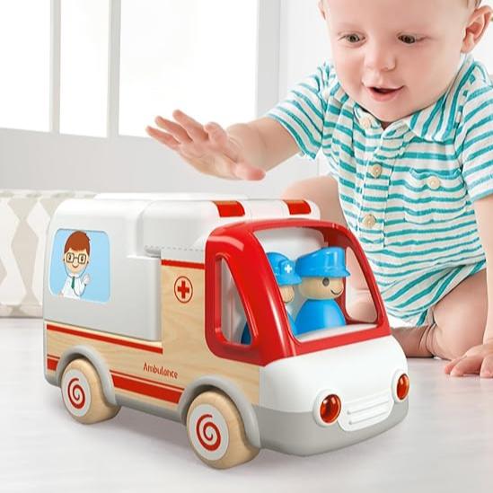 Imagination Express! Wooden Ambulance