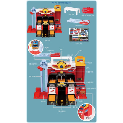 TAYO - Fire Station Play Set