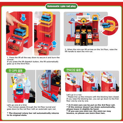 TAYO - Fire Station Play Set