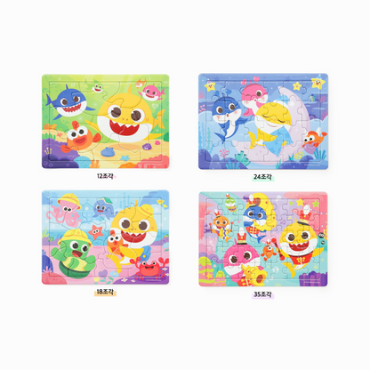 Character Level-Up Puzzle Folders (4 puzzles in 1) - 12pcs, 16pcs, 24pcs, 30pcs