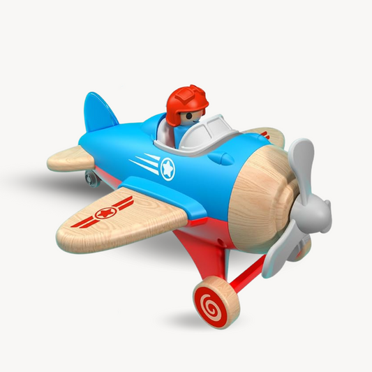 Imagination Express! Wooden Fighter Jet