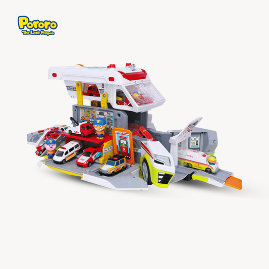 PORORO - Transformation Ambulance Play Set