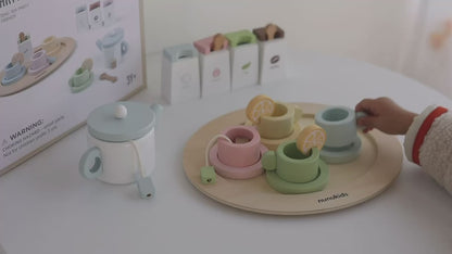 PLAYSET - Wooden Afternoon Tea Party