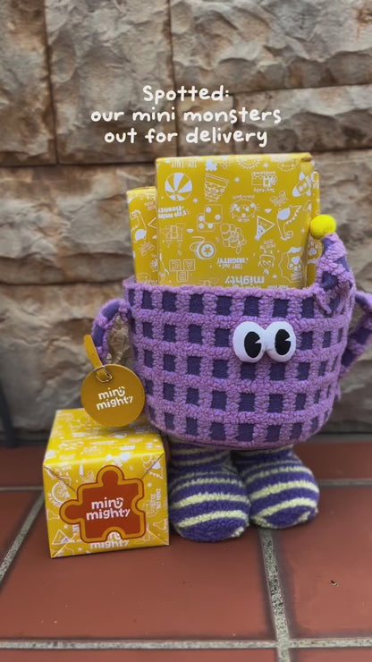 Mini Monsters Plush Baskets