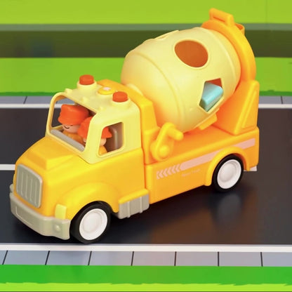 Imagination Express! Wooden Cement Mixer Truck