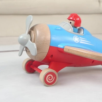 Imagination Express! Wooden Fighter Jet