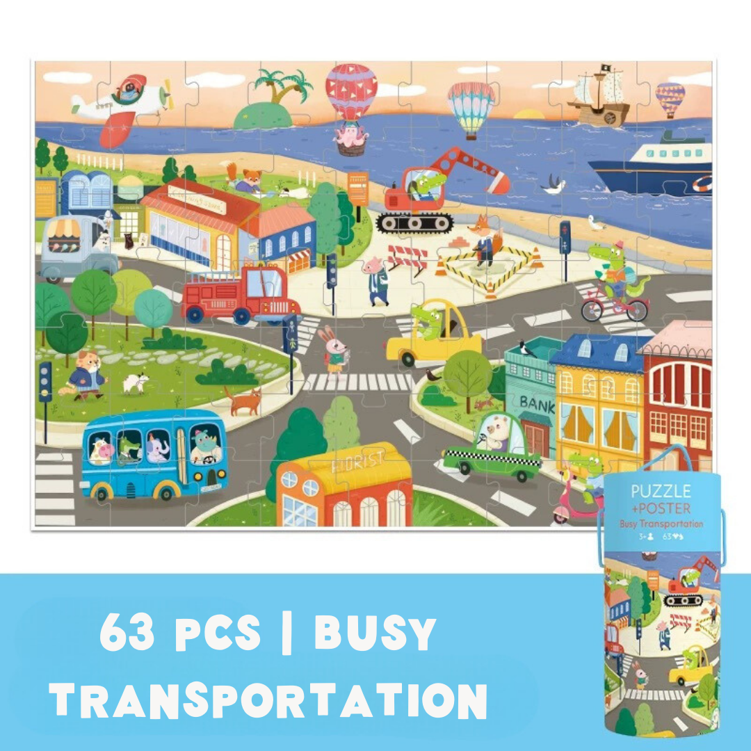 Tiny Explorers Puzzle Set